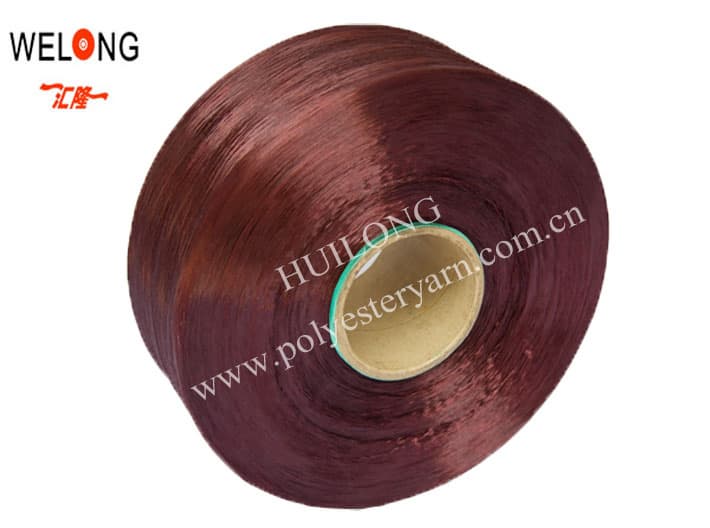 huilong 300d trilabal bright polyester fdy yarn stock lot